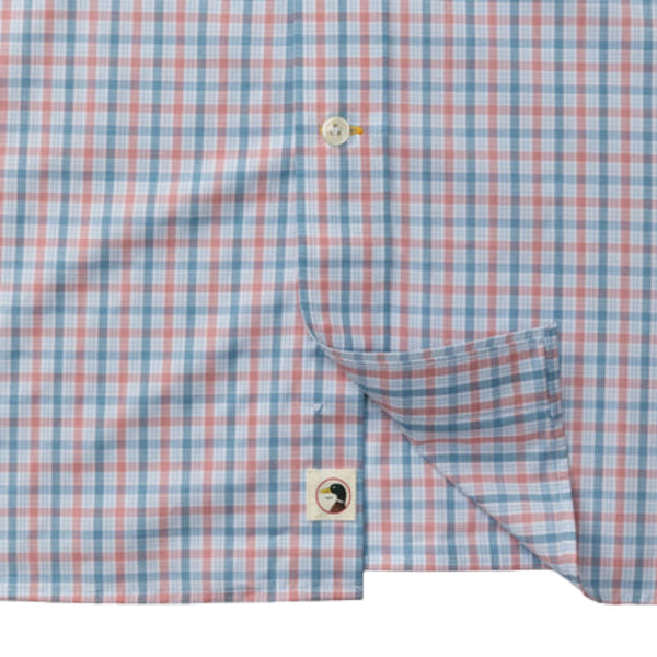 Duck Head Men's Long Sleeve Performance Poplin Sport Shirt