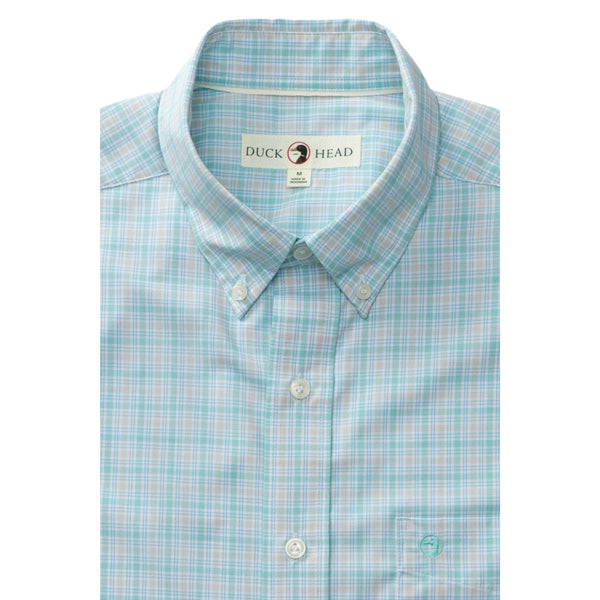 Duck Head Men's Long Sleeve Performance Poplin Sport Shirt