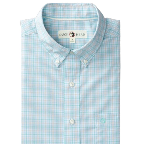 Duck Head Men's Long Sleeve Performance Poplin Sport Shirt