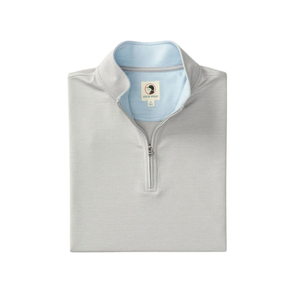 Duck Head Men's Long Sleeve Dunmore Performance 1/4 Zip Pullover