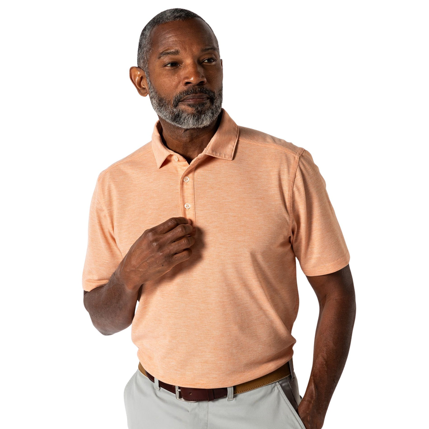 Duck Head Short Sleeve Summerford Performance Pique Polo - Men's