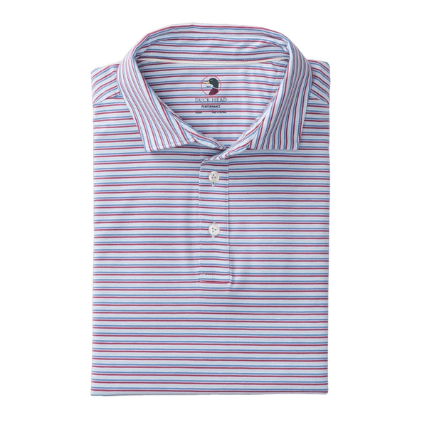 Duck Head Men's Short Sleeve Summerford Performance Jersey Polo