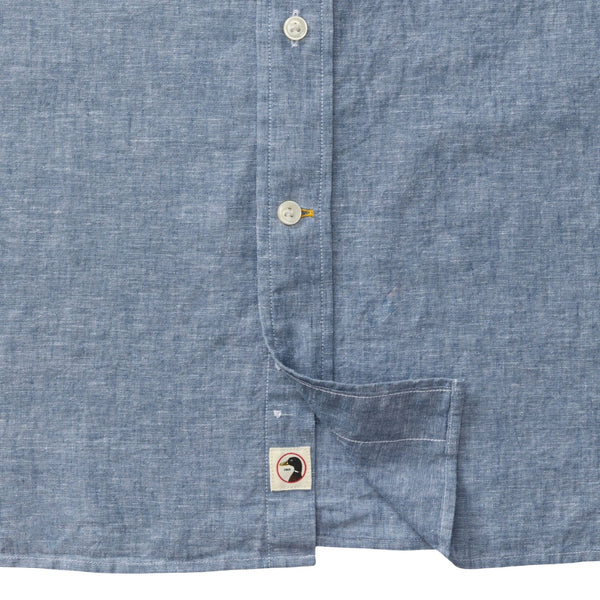 Duck Head Men's Long Sleeve Linen Cotton Oxford Sport Shirt