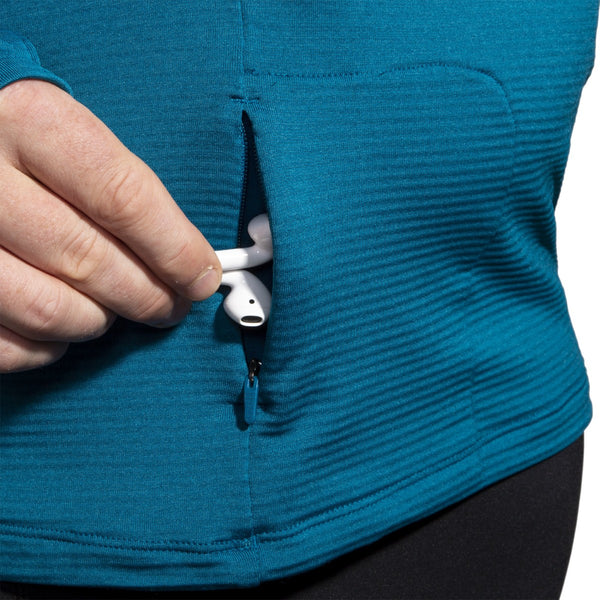 Brooks Men's Notch Thermal Hoodie 2.0