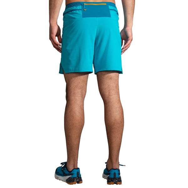 Brooks Mens High Point 7" 2-in-1 Short
