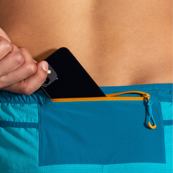 Brooks Mens High Point 7" 2-in-1 Short