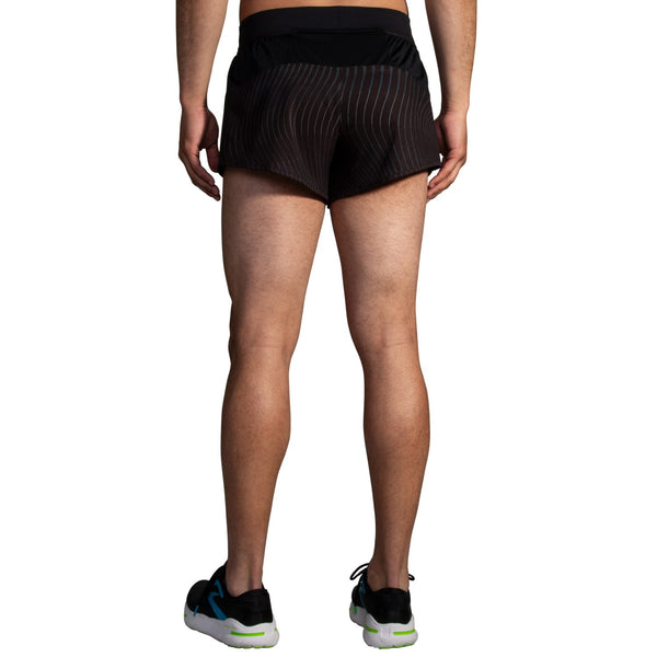 Brooks Mens Sherpa 3" Split Short