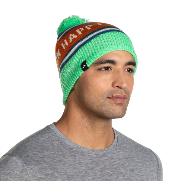 Brooks Heritage Pom Beanie