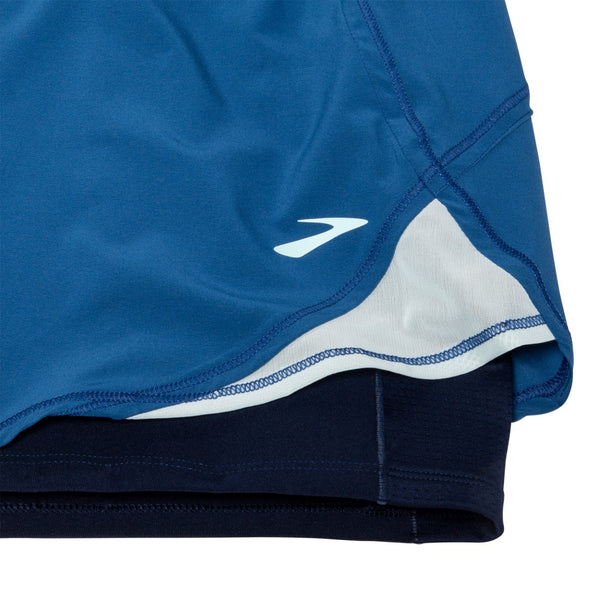 Brooks Womens Chaser 5" 2-in-1 Short