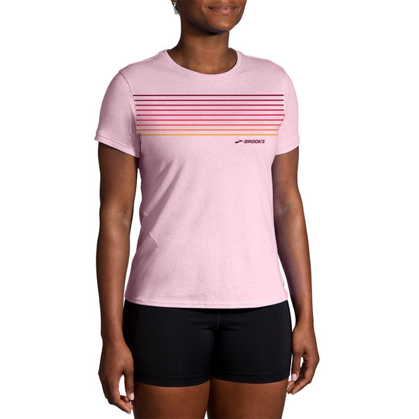 Brooks Womens Distance Short Sleeve 2.0