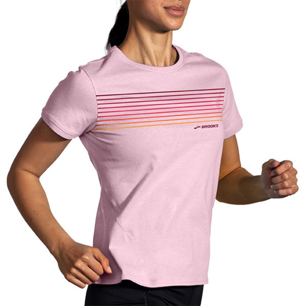 Brooks Womens Distance Short Sleeve 2.0