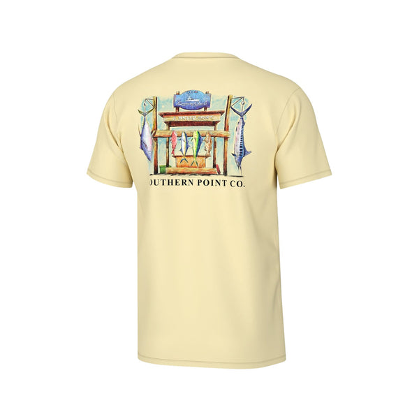 Southern Point Men's Fish Tails 25 Short Sleeve Tee