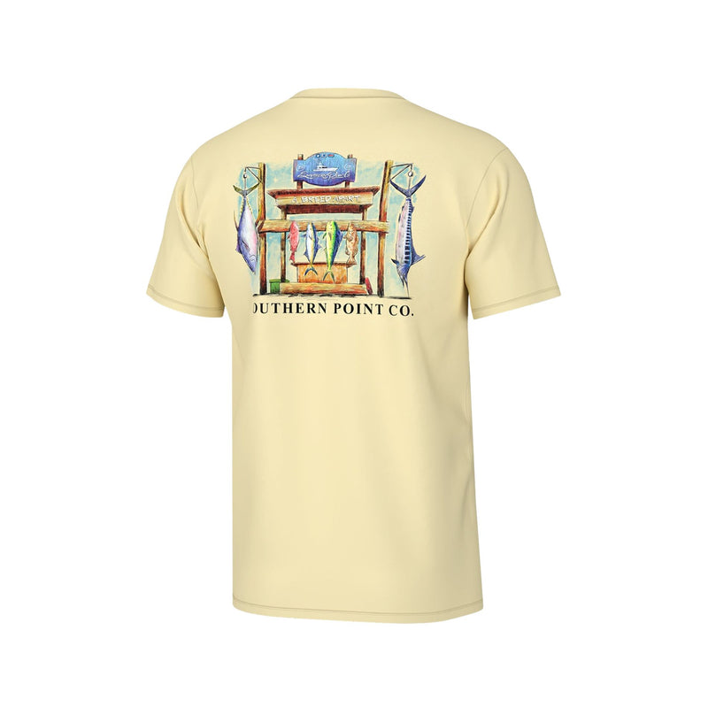 Southern Point Men's Fish Tails 25 Short Sleeve Tee