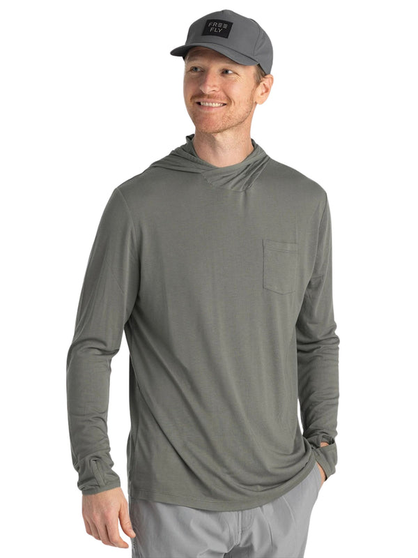 Free Fly Mens Bamboo Lightweight Hoodie