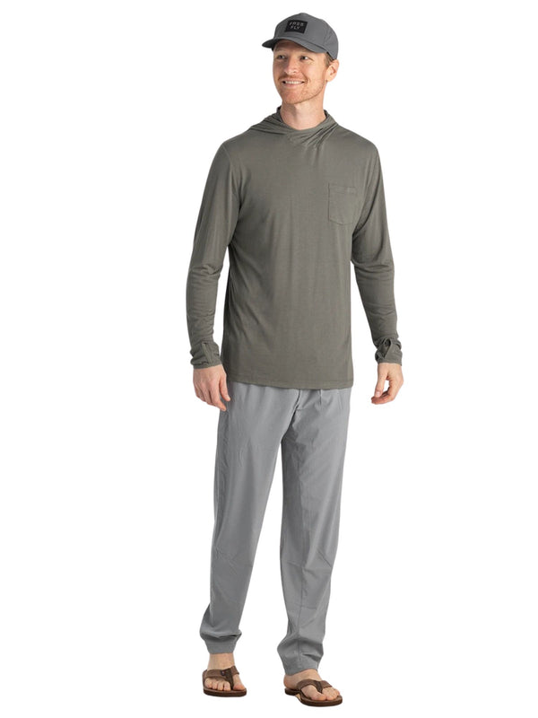 Free Fly Mens Bamboo Lightweight Hoodie