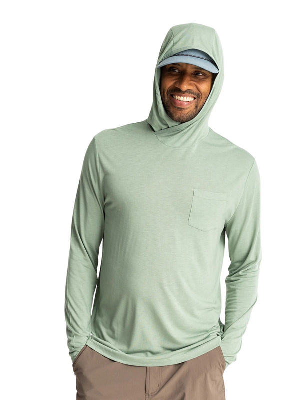 Free Fly Mens Bamboo Lightweight Hoodie