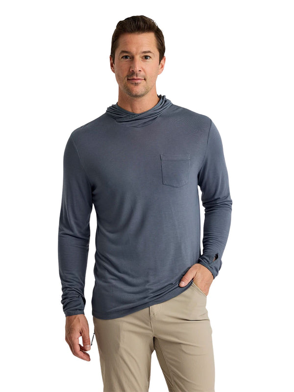 Free Fly Mens Bamboo Lightweight Hoodie