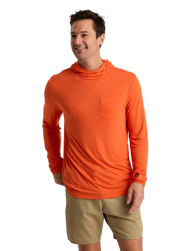 Free Fly Mens Bamboo Lightweight Hoodie