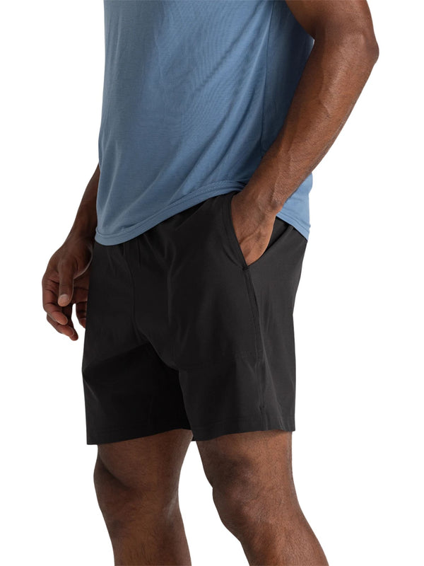Free Fly Mens Lined Active Breeze Short 7in
