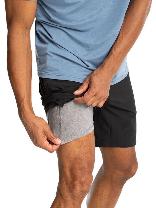 Free Fly Mens Lined Active Breeze Short 7in