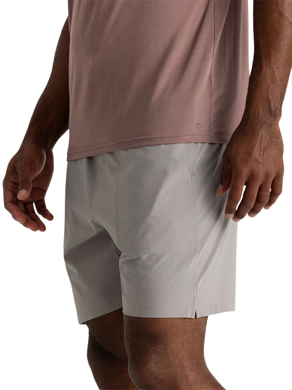 Free Fly Mens Lined Active Breeze Short 7in