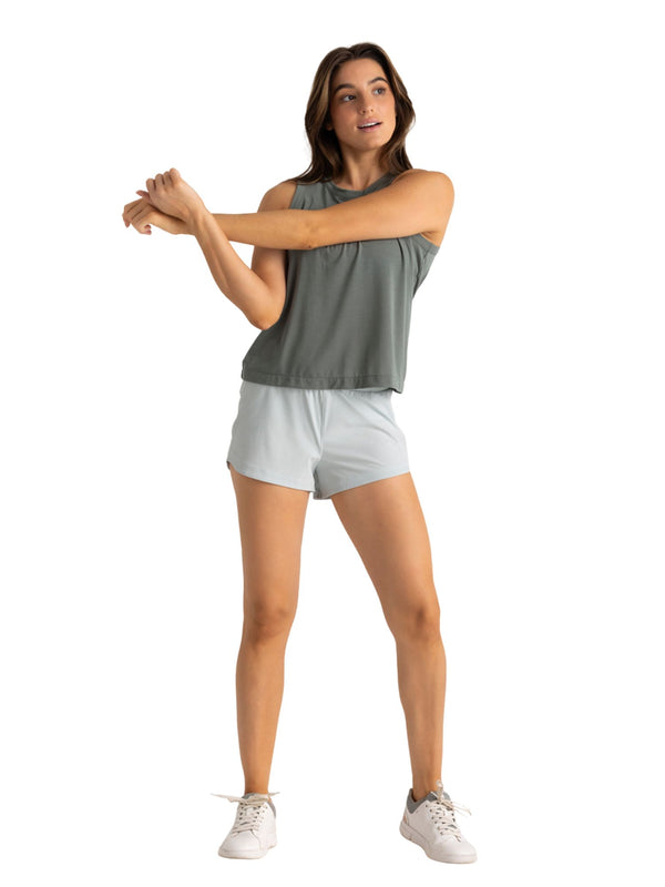 Free Fly Womens Bamboo-Lined Active Breeze Short 3in