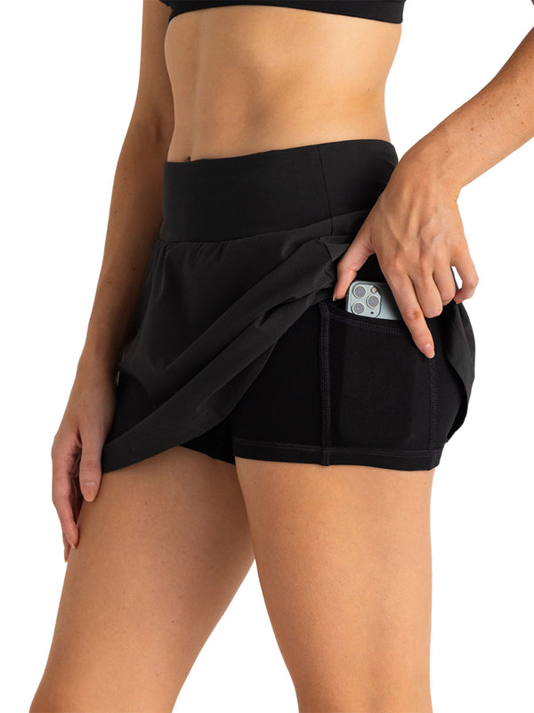 Free Fly Womens Bamboo-Lined Active Breeze Skort 13in