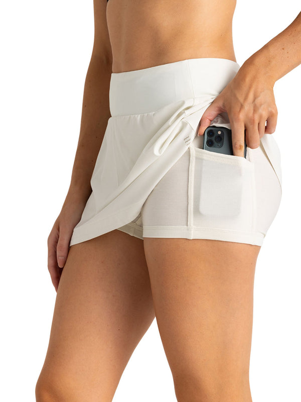 Free Fly Womens Bamboo-Lined Active Breeze Skort 13in