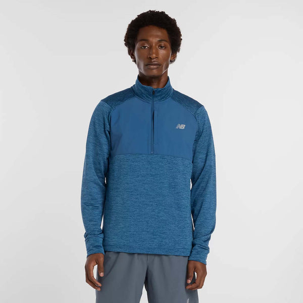 New Balance Mens Athletics Heat Grid 1/2 Zip
