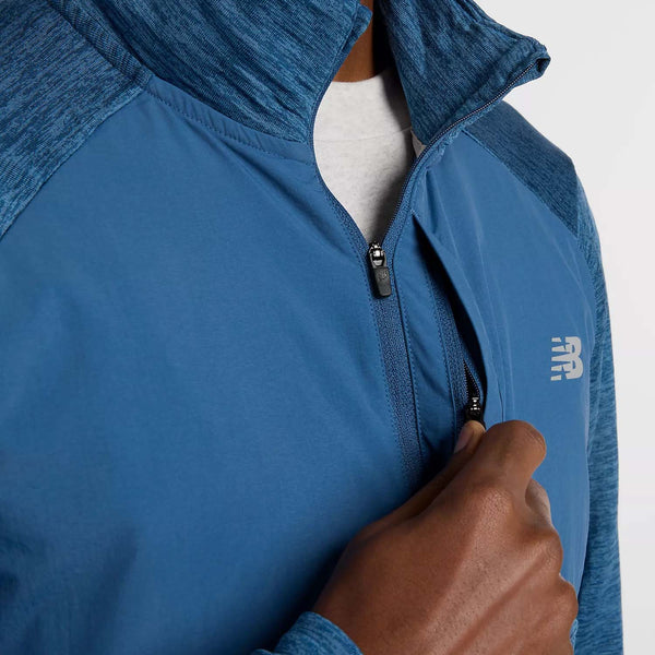 New Balance Mens Athletics Heat Grid 1/2 Zip