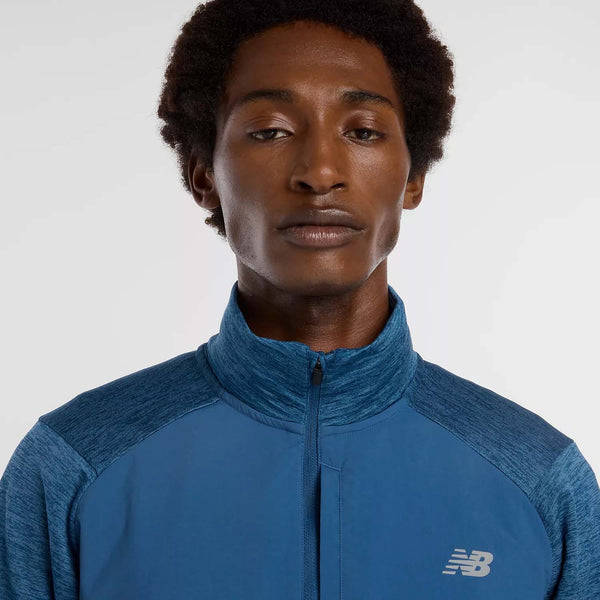 New Balance Mens Athletics Heat Grid 1/2 Zip