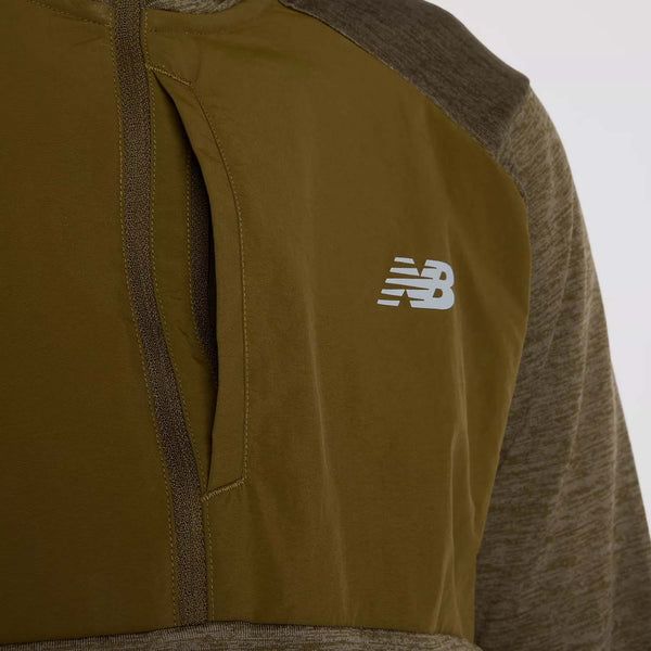 New Balance Mens Athletics Heat Grid 1/2 Zip