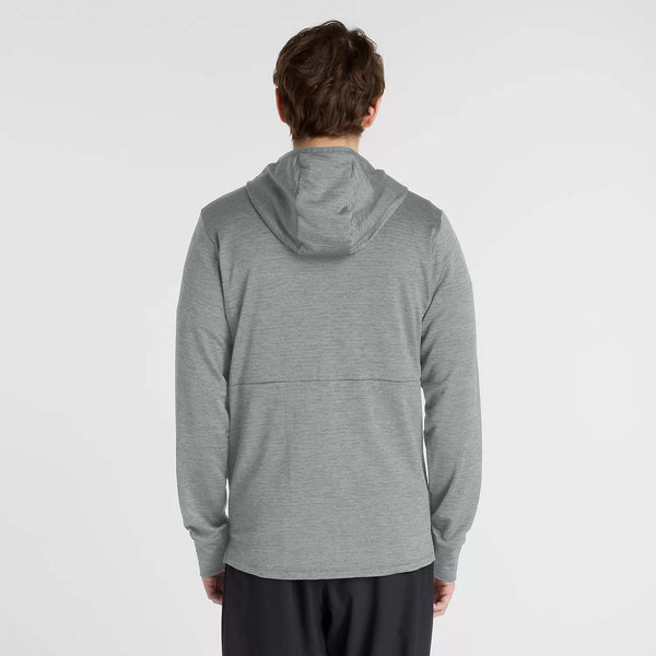 New Balance Mens Heat Grid Hooded Full Zip