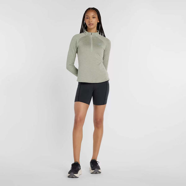 New Balance Womens Athletics Heat Grid 1/2 Zip