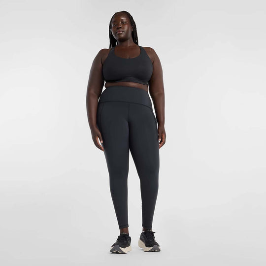 New Balance Womens NB Sleek Pocket High Rise Legging 27