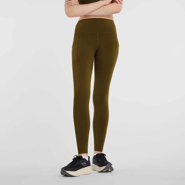 New Balance Womens NB Sleek Pocket High Rise Legging 27