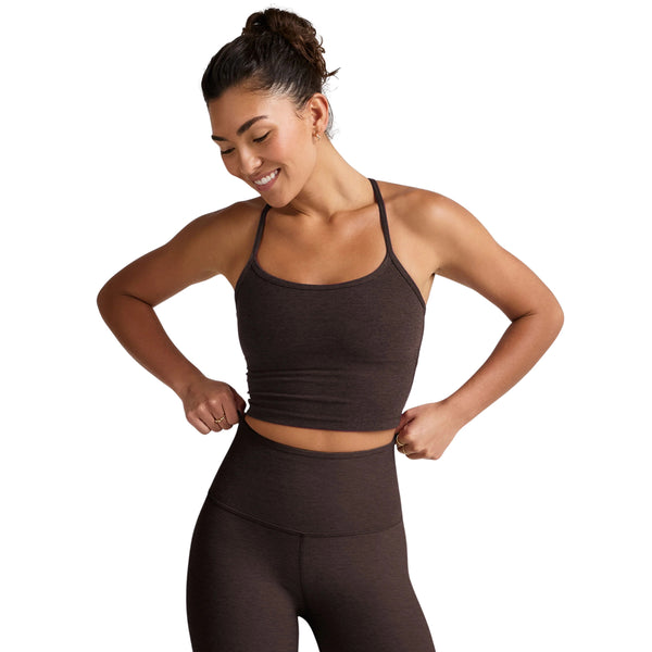 Beyond Yoga Women's Spacedye Slim Racerback Cropeed Tank