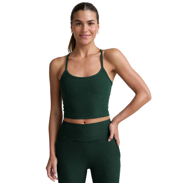Beyond Yoga Women's Spacedye Slim Racerback Cropeed Tank