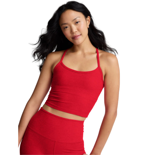 Beyond Yoga Women's Spacedye Slim Racerback Cropeed Tank