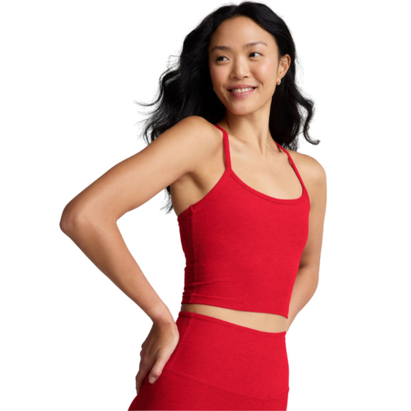 Beyond Yoga Women's Spacedye Slim Racerback Cropeed Tank