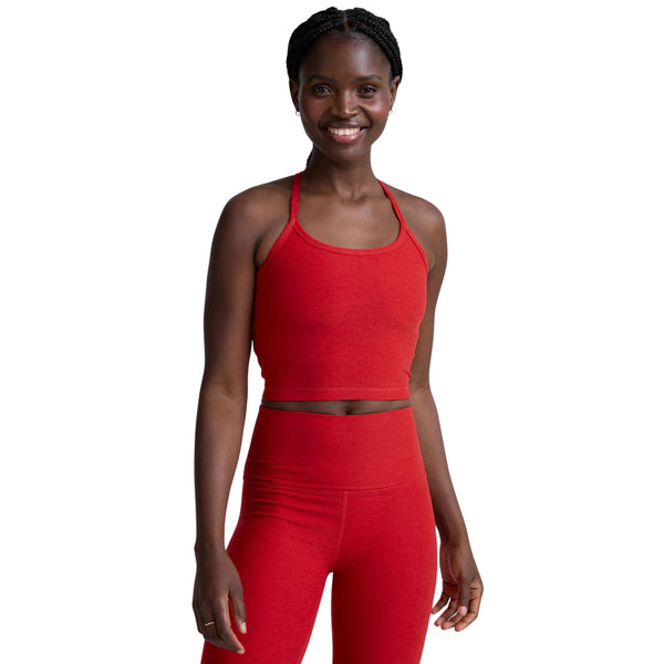 Beyond Yoga Women's Spacedye Slim Racerback Cropeed Tank