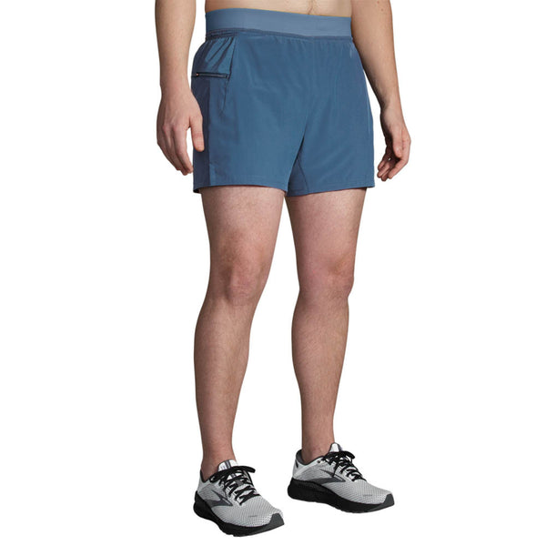 Brooks Mens Sherpa 5" 2-in-1 Short