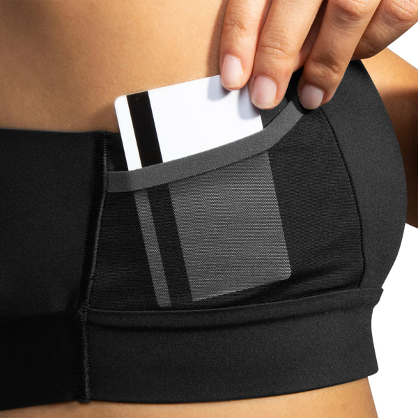 Brooks Womens 3 Pocket Sports Bra