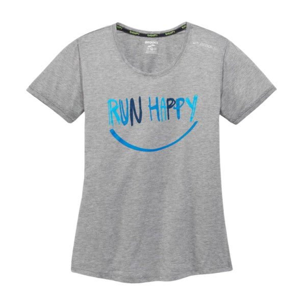 Brooks Womens Distance Graphic Short Sleeve