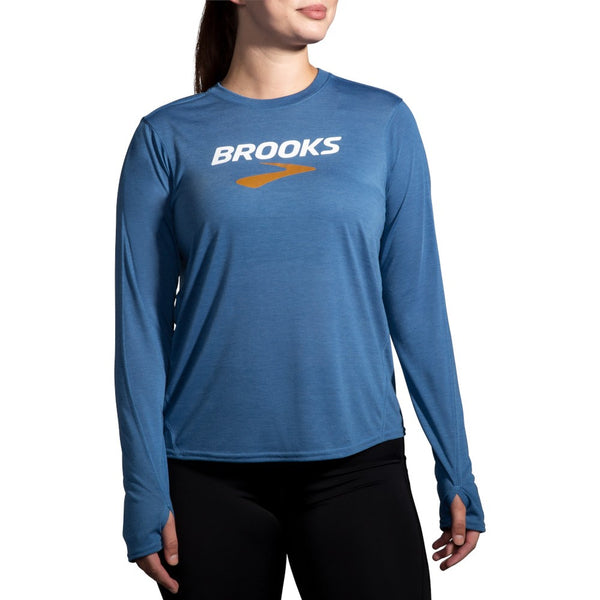 Brooks Womens Distance Graphic Long Sleeve
