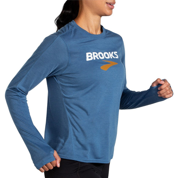 Brooks Womens Distance Graphic Long Sleeve