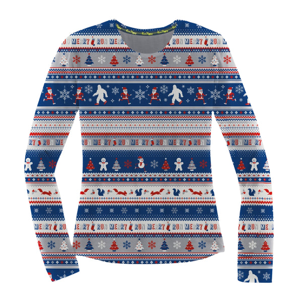 Brooks Womens Distance Graphic Long Sleeve