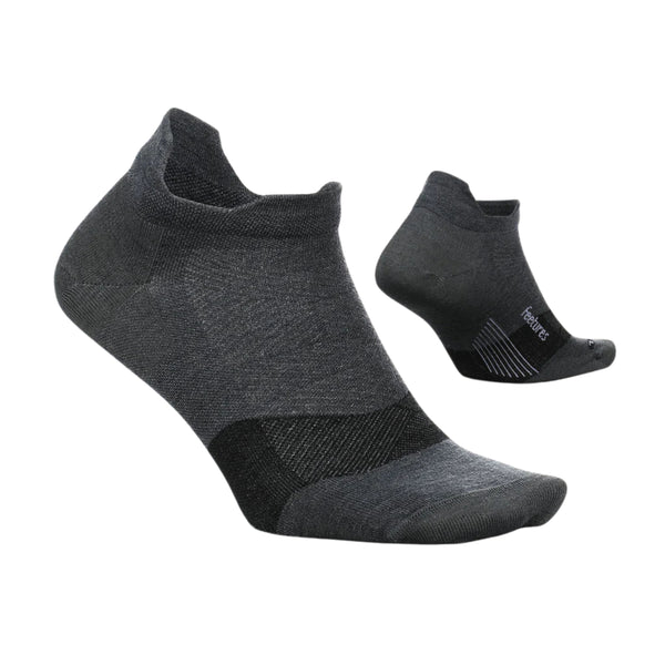 Feetures Merino 10 Max Cushion No Show Tab Socks