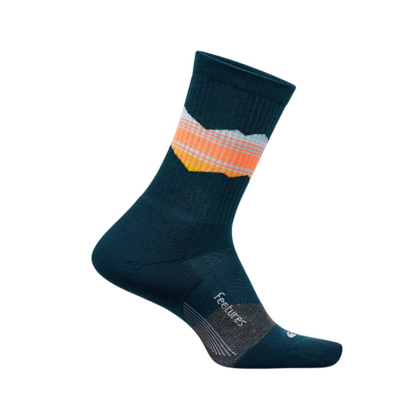 Feetures Elite Trail Mini Crew Max Cushion Socks