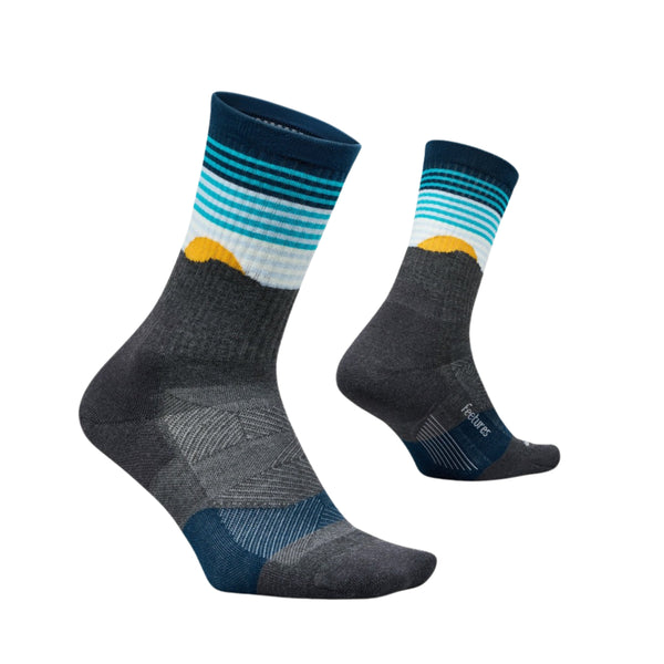 Feetures Elite Trail Mini Crew Max Cushion Socks